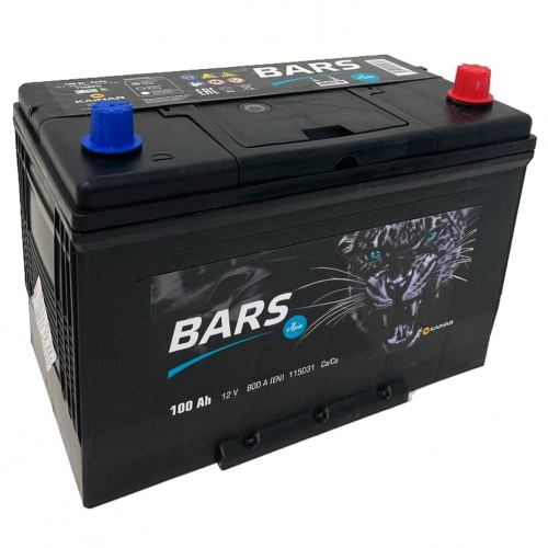 Аккумулятор автомобильный BARS Asia 100 JR
