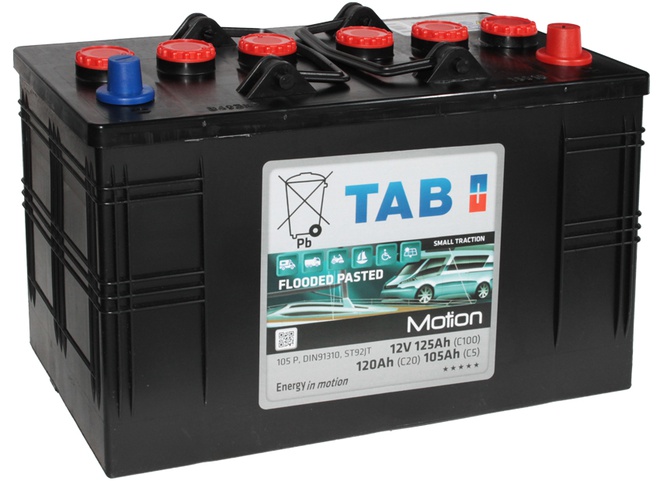 Лодочный аккумулятор Tab Motion Pasted