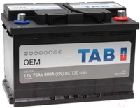 Аккумулятор автомобильный Tab OEM 75 R 