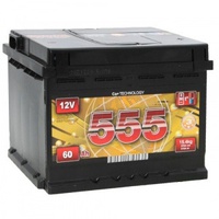 Аккумулятор автомобильный 555 60 R  Аккумулятор автомобильный 555 60 R