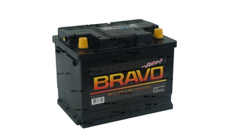 Аккумулятор автомобильный BRAVO  6СТ-55 Евро Аккумулятор автомобильный BRAVO  6СТ-55 Евро