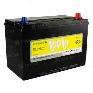 Аккумулятор автомобильный 105 Topla EFB STOP&GO Asia R