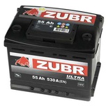 Аккумулятор автомобильный 55 ZUBR ULTRA
