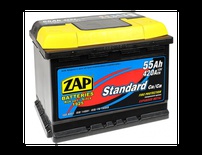 Аккумулятор автомобильный 45 Ah ZAP PLUS