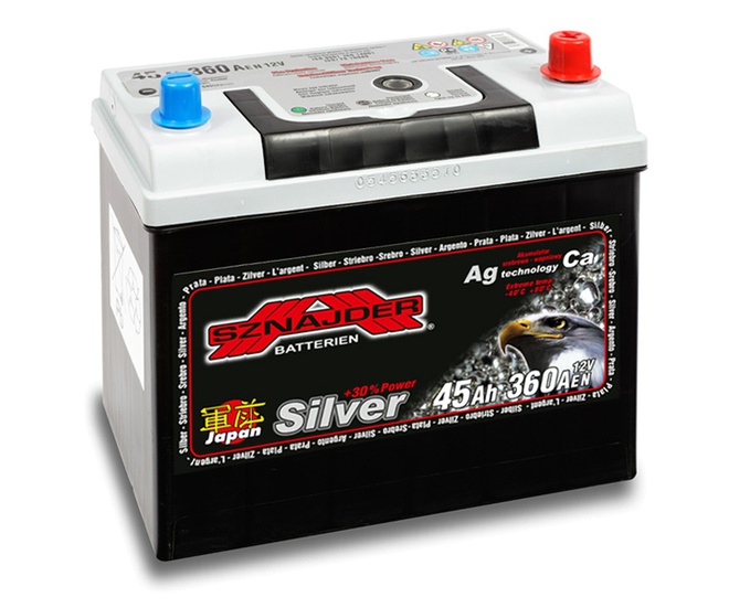 Аккумулятор автомобильный Sznajder Silver Japan [magic eye] 35 JL 