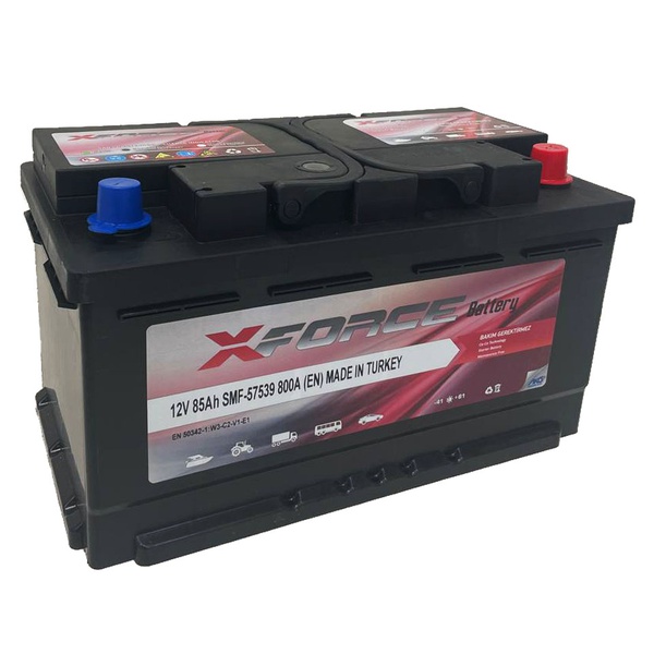 Аккумулятор автомобильный XFORCE 85 R низк.