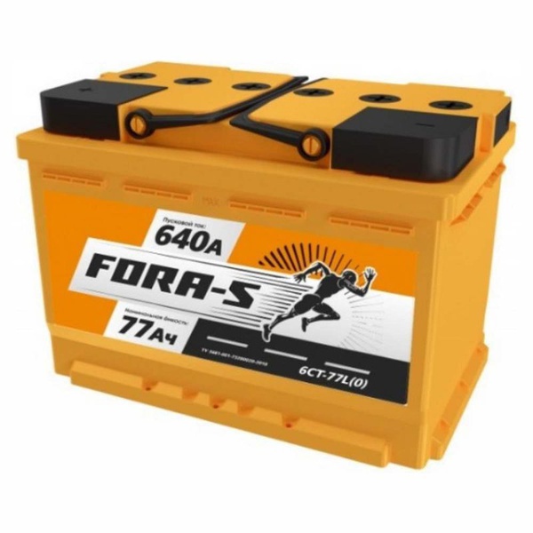 Аккумулятор автомобильный FORA-S 77 L