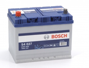 Аккумулятор автомобильный Bosch S4 Asia Silver 70 JL