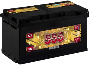 Аккумулятор автомобильный 555 100 R 