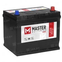 Аккумулятор автомобильный 70 MASTER BATTERIES ASIA R+ Аккумулятор автомобильный 70 MASTER BATTERIES ASIA R+
