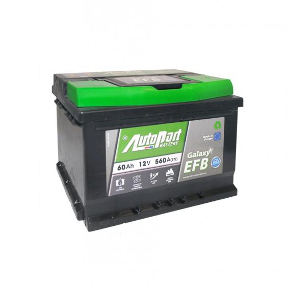 Аккумулятор автомобильный 62Ah-ARL562-GALAXY EFB