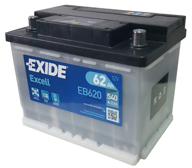 Аккумулятор автомобильный Exide OE 62 R 