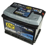 Аккумулятор автомобильный 62 Ah 562 05 ZAP CARBON EFB Аккумулятор автомобильный 62 Ah 562 05 ZAP CARBON EFB