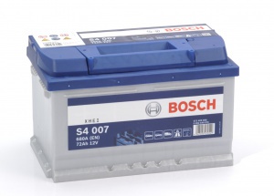 Аккумулятор автомобильный Bosch S4 Silver 72 R