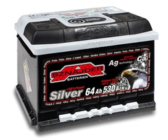 Аккумулятор автомобильный Sznajder Silver [magic eye] 64 R 