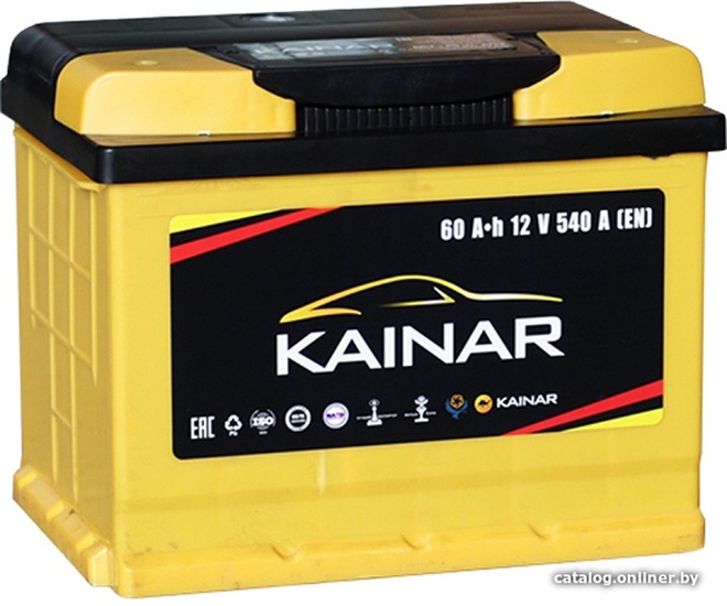 Аккумулятор автомобильный Kainar 60 L