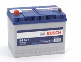 Аккумулятор автомобильный Bosch S4 Asia Silver 70 JL  Аккумулятор автомобильный Bosch S4 Asia Silver 70 JL
