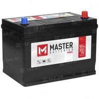 Аккумулятор автомобильный 90 MASTER BATTERIES ASIA R+ Аккумулятор автомобильный 90 MASTER BATTERIES ASIA R+