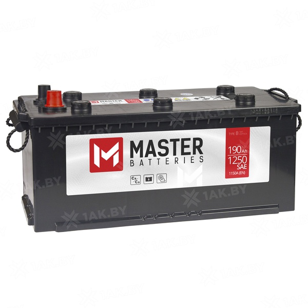 Грузовой аккумулятор 190  MASTER BATTERIES R