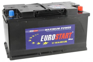 Аккумулятор автомобильный 100 Eurostart Blue Аккумулятор автомобильный 100 Eurostart Blue