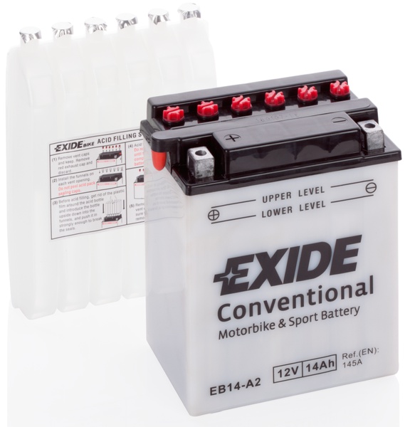Аккумулятор для мотоциклов Exide 14 Ah 