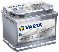 Аккумулятор автомобильный 60 VARTA SILVER DYNAMIK AGM Аккумулятор автомобильный 60 VARTA SILVER DYNAMIK AGM