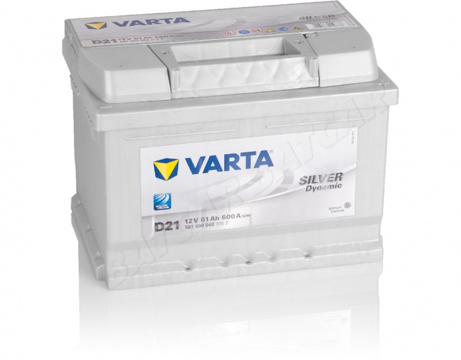 Аккумулятор автомобильный 61 VARTA SILVER DYNAMIK
