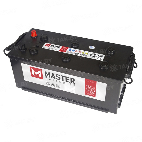 Грузовой аккумулятор 190  MASTER BATTERIES L