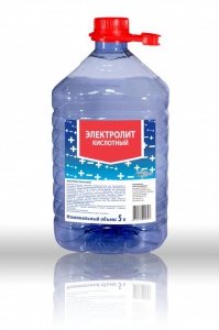 Аксессуары для аккумуляторов Электролит кислотный 5л.