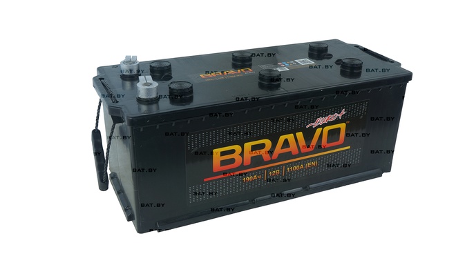 Грузовой аккумулятор BRAVO 6СТ-190 под болт