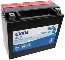 Аккумулятор для мотоциклов Exide 18 Ah  Аккумулятор для мотоциклов Exide 18 Ah