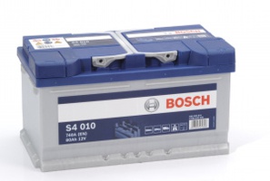 Аккумулятор автомобильный Bosch S4 Silver 80 R  Аккумулятор автомобильный Bosch S4 Silver 80 R