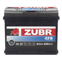 Аккумулятор автомобильный 63 ZUBR EFB Аккумулятор автомобильный 63 ZUBR EFB