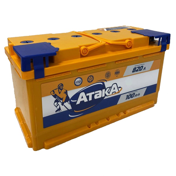 Аккумулятор автомобильный ATAKA 100 R