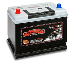 Аккумулятор автомобильный Sznajder Silver Japan [magic eye] 80 JL 