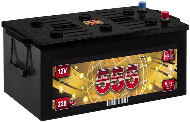 Грузовой аккумулятор 555 225 L