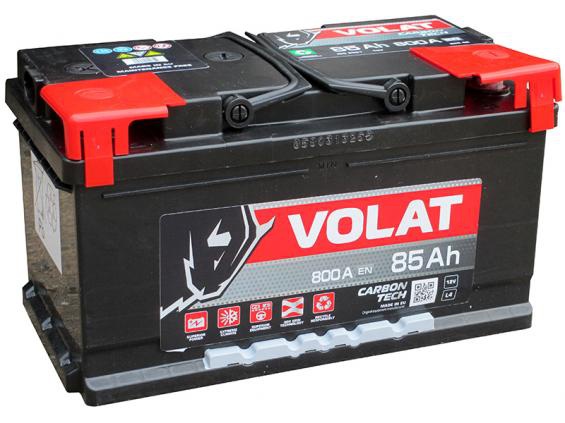 Аккумулятор автомобильный 85  Аh   VOLAT