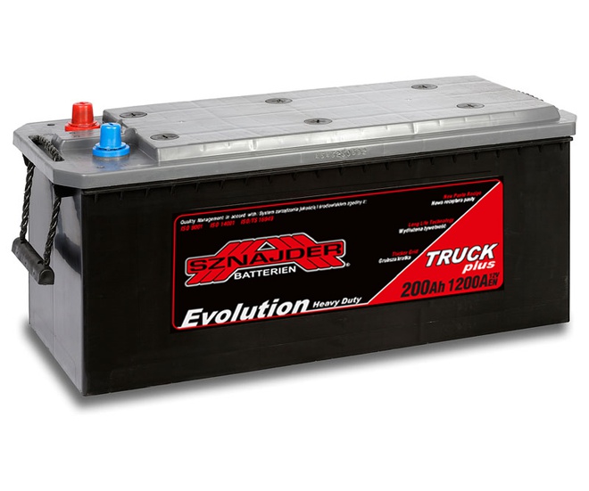 Грузовой аккумулятор Sznajder Truck Freeway HD Evolution 200