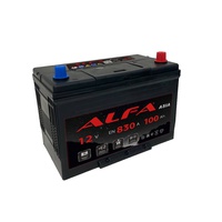 Аккумулятор автомобильный ALFA Asia 100 JR 