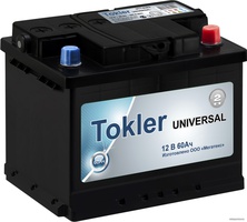 Аккумулятор автомобильный TOKLER UNIVERSAL 60 R  Аккумулятор автомобильный TOKLER UNIVERSAL 60 R