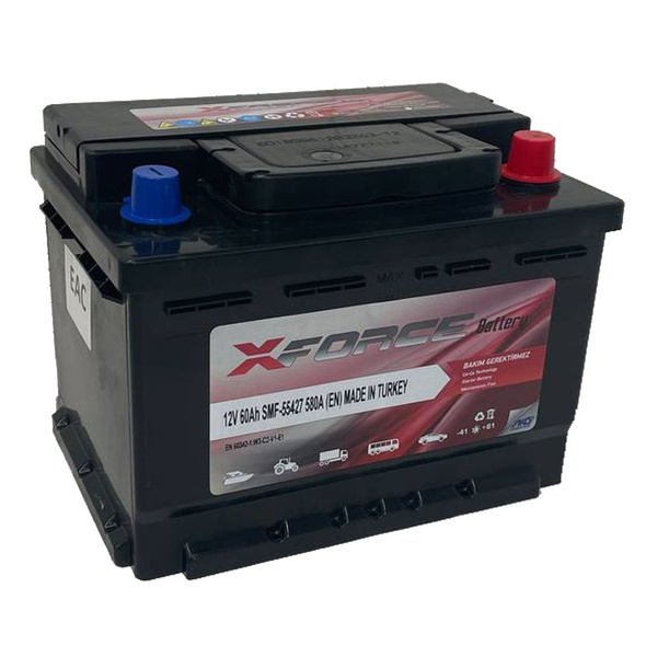 Аккумулятор автомобильный XFORCE 60 R низк.