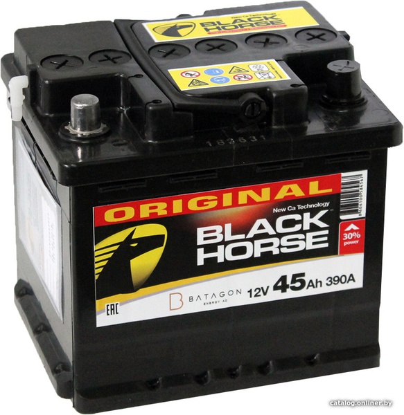 Аккумулятор автомобильный Black Horse 45 R 