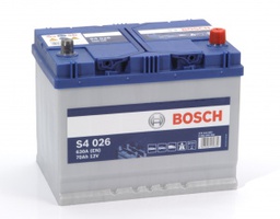 Аккумулятор автомобильный Bosch S4 Asia Silver 70 JR  Аккумулятор автомобильный Bosch S4 Asia Silver 70 JR