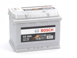 Аккумулятор автомобильный Bosch S5 Silver Plus 63 R  Аккумулятор автомобильный Bosch S5 Silver Plus 63 R