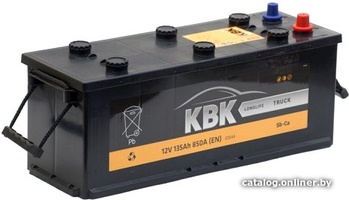 Грузовой аккумулятор KBK 135 L +/-  Грузовой аккумулятор KBK 135 L +/-