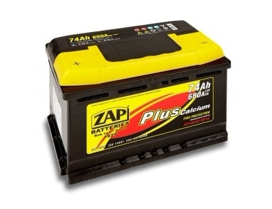 Аккумулятор автомобильный 75 Ah ZAP PLUS