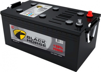 Грузовой аккумулятор Black Horse 225 L 