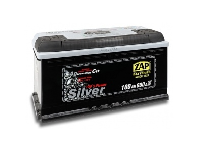Аккумулятор автомобильный 100 Ah ZAP SILVER /о.п./