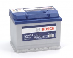 Аккумулятор автомобильный Bosch S4 Silver 60 L  Аккумулятор автомобильный Bosch S4 Silver 60 L