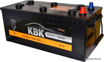 Грузовой аккумулятор KBK 190 L +/-  Грузовой аккумулятор KBK 190 L +/-